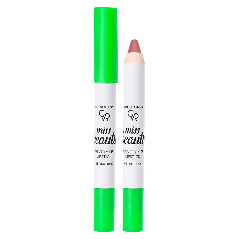 Miss Beauty Velvety Kiss Lipstick - 03 Pink Dusk